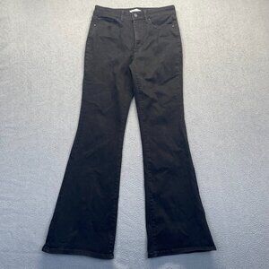 Nine‎ West, Black Jeans Women's Size 8, Stretch,Flare,KOHL'S